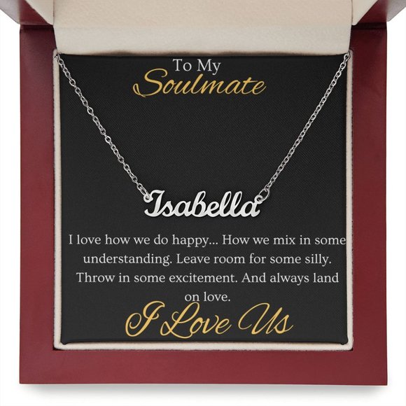 Personalized Name Necklace - Picture 3 of 3